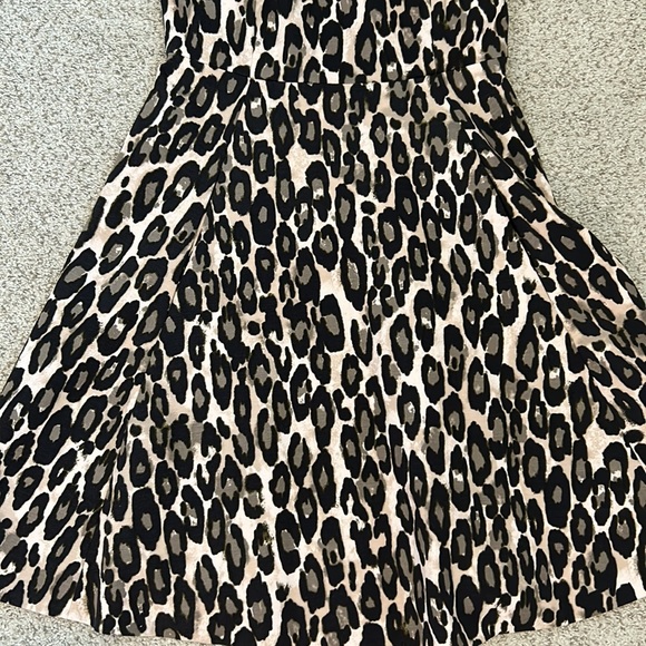 Kate Spade Animal Print Fit & Flare Dress, 0. - Picture 6 of 14